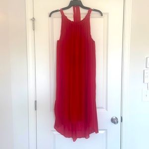 Bright Red High Low Lane Bryant Dress